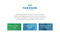 Desktop Screenshot of fairsharelawyers.com