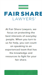 Mobile Screenshot of fairsharelawyers.com